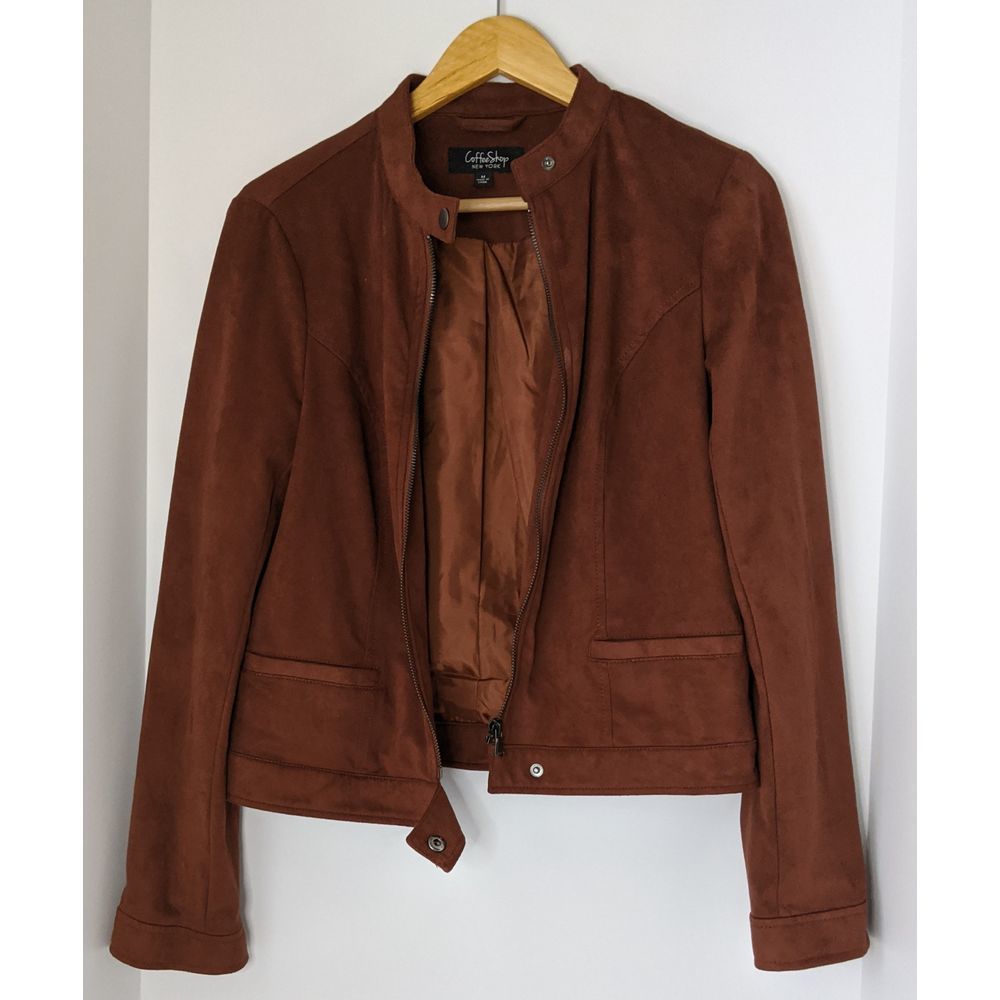 CoffeeShop Valle Faux Suede Jacket